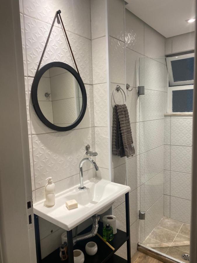 Apartamento Agradavel Em Santos Na Rua Da Praia. Exterior foto